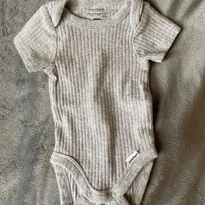 Modern Moments by gerber, gray onsie, newborn